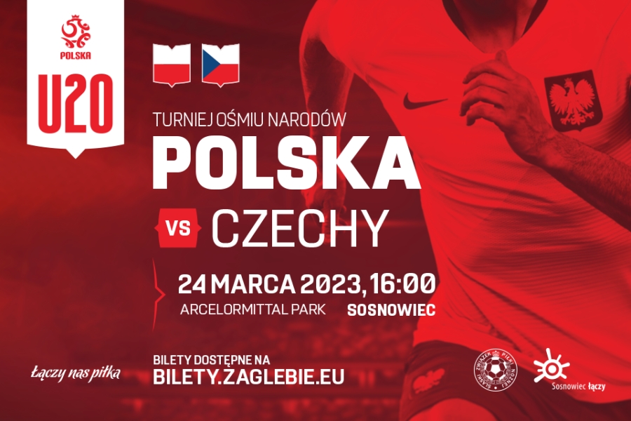 Sprzedaż biletów na mecz U20 Polska-Czechy w Sosnowcu